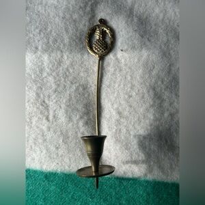 Brass Pineapple Candle Scounce